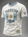 Unisex Argentina Alma De Campeones Graphic Shirt for Soccer Fans