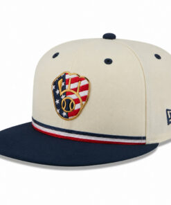 Unisex Milwaukee Brewers x USA 250 Fourth of July Graphic Hat for Baseball Fans