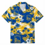 Unisex Golden State Warriors Graphic Hawaiian Shirt for Basketball Fans