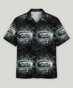 Unisex San Antonio Spurs Graphic Hawaiian Shirt for Basketball Fans