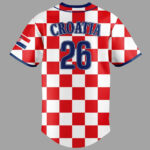 Custom Name And Number Seattle Mariners Croatian Heritage Night 2026 Baseball Jersey for Baseball Fans