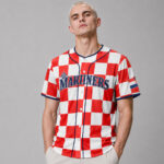 Custom Name And Number Seattle Mariners Croatian Heritage Night 2026 Baseball Jersey for Baseball Fans