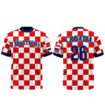 Custom Name And Number Seattle Mariners Croatian Heritage Night 2026 Graphic Shirt for Baseball Fans
