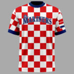 Custom Name And Number Seattle Mariners Croatian Heritage Night 2026 Graphic Shirt for Baseball Fans