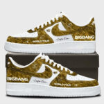 Custom Name Bigbang World Tour 2026 Air Force 1 Shoes Sneakers Version 2 for Music Fans