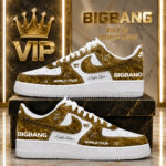 Custom Name Bigbang World Tour 2026 Air Force 1 Shoes Sneakers Version 2 for Music Fans
