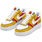 Custom Name Colombia National Football Team Global Soccer Event 2026 Air Force 1 Shoes Sneakers for Soccer Fans