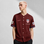 Custom Name USA Global Soccer Event 2026 Patriotic Eagle America 250 Deep Burgundy Baseball Jersey for Soccer Fans