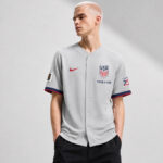 Custom Name USA Global Soccer Event 2026 Patriotic Eagle America 250 Heather Grey Baseball Jersey for Soccer Fans