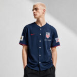 Custom Name USA Global Soccer Event 2026 Patriotic Eagle America 250 Navy Baseball Jersey for Soccer Fans