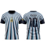 Custom Name and Number Argentina National Soccer Team Global Soccer Event 2026 Graphic Shirt for Soccer Fans
