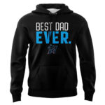 Custom Name and Number Miami Marlins Father’s Day 2026 Best Dad Ever Graphic Shirt for Baseball Fans