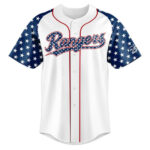 Custom Name and Number Texas Rangers America’s 250th 2026 Baseball Jersey for Baseball Fans