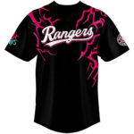 Custom Name and Number Texas Rangers x K-Pop Demon Hunters 2026 Saja Boys Baseball Jersey for Baseball and K-Pop Fans