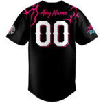 Custom Name and Number Texas Rangers x K-Pop Demon Hunters 2026 Saja Boys Baseball Jersey for Baseball and K-Pop Fans