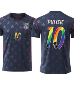 Custom Name and Number USMNT 2026 Pride Away Stadium Soccer Jersey for Soccer Fans