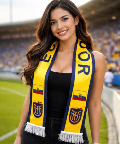 Ecuador Global Soccer Event 2026 Scarf