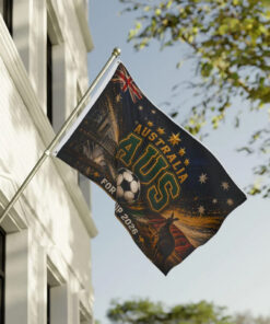 Global Soccer Event 2026 Australia Soccer Flag