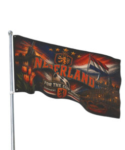 Global Soccer Event 2026 Nederland Soccer Flag