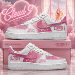 Megan Moroney The Cloud 9 Tour 2026 Air Force 1 Shoes Sneakers Version 1 for Music Fans