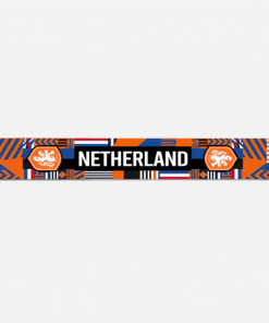 Netherlands Scarf Global Soccer Event 2026 Authentic Team KNVB Colors