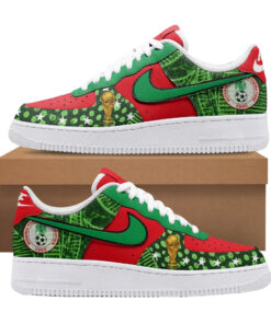 Nigeria Global Soccer Event 2026 Air Force 1 Shoes Sneakers for Soccer Fans