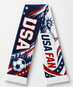 USA Soccer Global Soccer Event 2026 Graphic Scarf for Soccer Fans