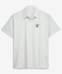 Unisex 126th U.S. Open Shinnecock Hills 2026 Beige Pastel Polo Shirt for Golf Fans