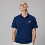 Unisex 126th U.S. Open Shinnecock Hills 2026 Navy Fireworks Polo Shirt for Golf Fans