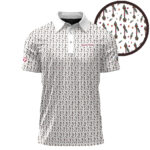 Unisex 126th U.S. Open Shinnecock Hills 2026 Tribal Arrow Seamless Polo Shirt for Golf Fans