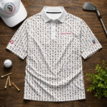 Unisex 126th U.S. Open Shinnecock Hills 2026 Tribal Arrow Seamless Polo Shirt for Golf Fans