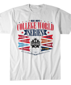 Unisex 2026 College World Series Field Graphic Shirt for Baseball Fans