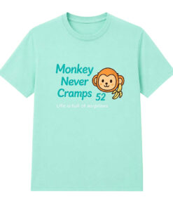 Unisex 2026 Munenori Kawasaki Monkey Never Cramps 52 Graphic Shirt for Baseball Fans