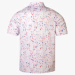 Unisex 4th Of July Patriotic Stars 2026 Graphic Polo Shirt for American Pride Fans
