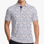 Unisex All-American Cookout 2026 Graphic Polo Shirt for American Pride Fans
