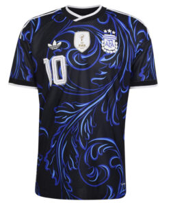 Unisex Argentina Global Soccer Event 2026 Messi Away Soccer Jersey for Soccer Fans
