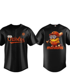 Unisex Baltimore Orioles Minions Night 2026 Baseball Jersey for Baseball and Minions Fans