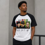 Unisex Blink-182 25th Anniversary 2026 Signature Graphic Shirt for Rock Music Fans