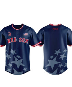 Unisex Boston Red Sox x USA Soccer Team Baseball Jersey for Baseball and Soccer Fans