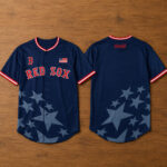 Unisex Boston Red Sox x USA Soccer Team Baseball Jersey for Baseball and Soccer Fans