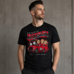 Unisex Brandon Bussi Carolina All Aboard Graphic Shirt for Hockey Fans