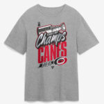 Unisex Carolina Hurricanes 2026 Stanley Cup Champions Locker Room Canes Graphic Shirt for Hockey Fans