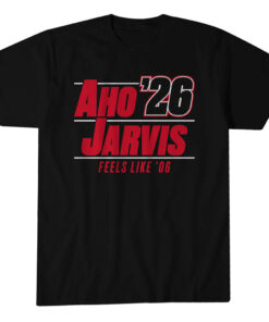 Unisex Carolina Hurricanes Aho Jarvis 26 Feels Like Graphic Shirt for Hockey Fans