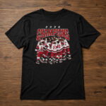 Unisex Carolina Hurricanes Hockey 2026 Champions Celebration Graphic Shirt for Hockey Fans