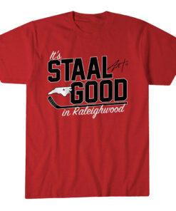 Unisex Carolina Hurricanes Jordan Staal It's Staal Good Graphic Shirt for Hockey Fans