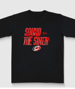 Unisex Carolina Hurricanes Sound The Siren 2026 Graphic Shirt for Hockey Fans
