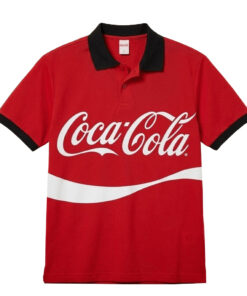 Unisex Coca-Cola Global Soccer Event 2026 Red Polo Shirt for Soccer Fans
