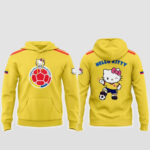 Unisex Colombia National Soccer Hello Kitty Day 2026 Graphic Hoodie for Soccer Fans