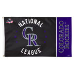 Unisex Colorado Rockies x America 250th Anniversary Graphic Flag for Baseball and Patriotic Fans