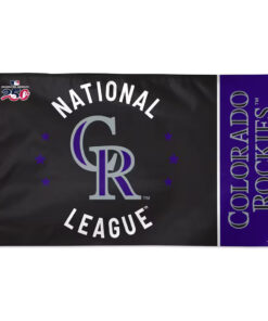 Unisex Colorado Rockies x America 250th Anniversary Graphic Flag for Baseball and Patriotic Fans